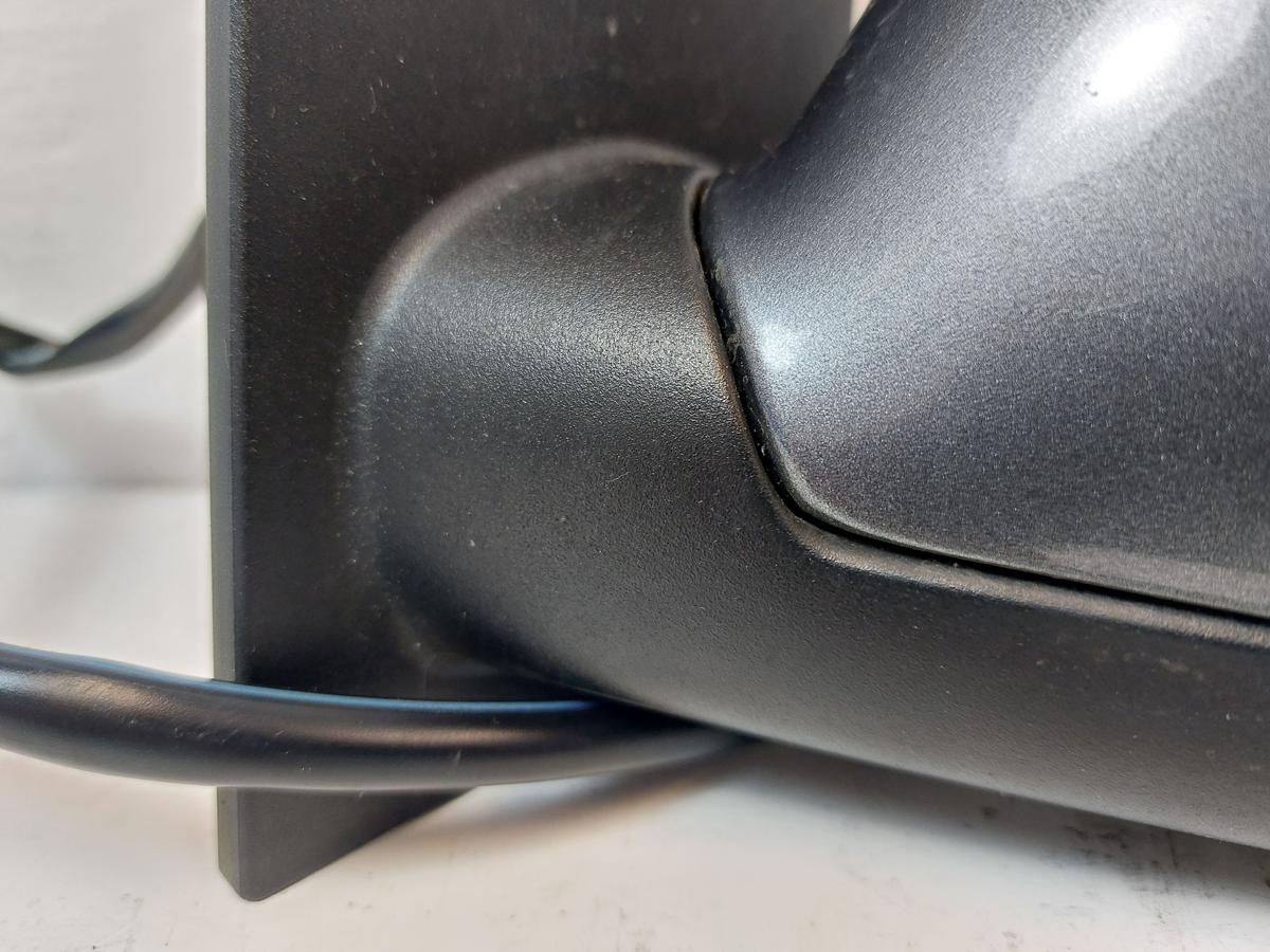 VW Touran 1T 1T1 Au&szlig;enspiegel links R&uuml;ckspiegel elektrisch LD7X Platinum Grey