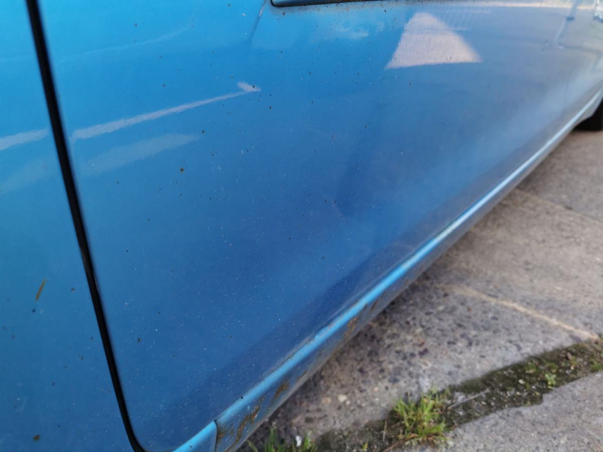 Citroen C4 Picasso U Fahrertür Tür Autotür Rohbautür vorn links KNY Blau Tivoli
