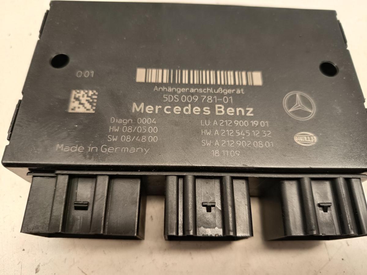 Mercedes Benz S204 original elektrische Anh&auml;ngerkupplung 13-Polig Baujahr 2009