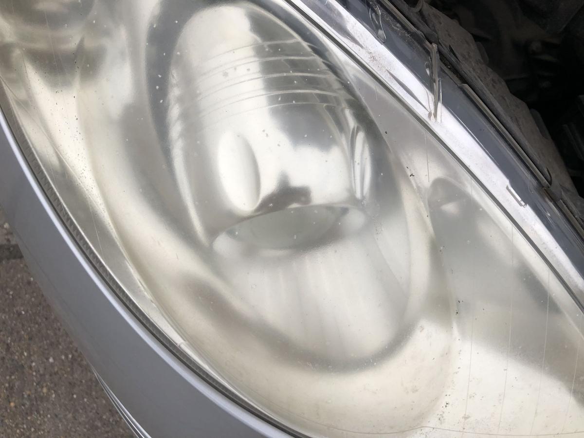 Mercedes A-Klasse W169 Scheinwerfer rechts Hauptscheinwerfer Halogen Tr&uuml;bung