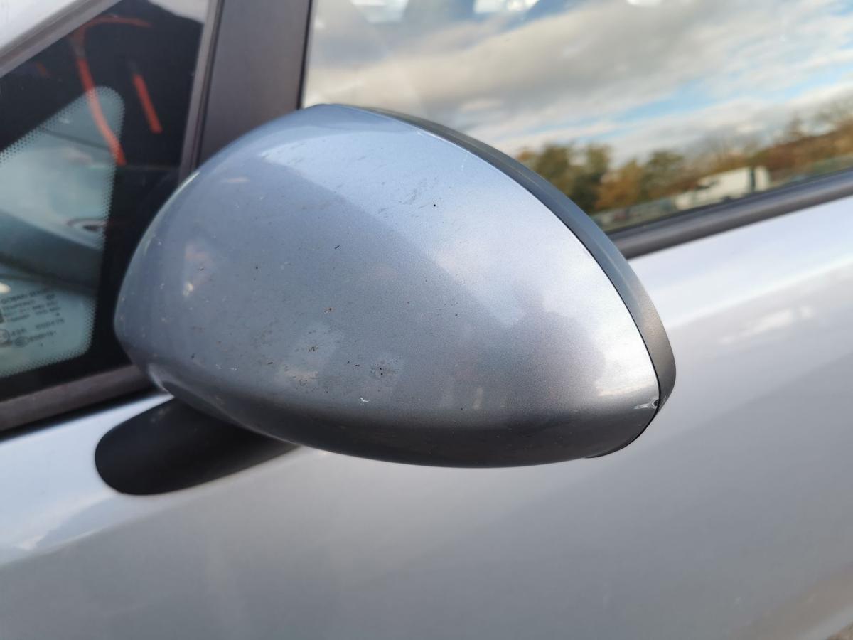 Opel Corsa D Aussenspiegel Spiegel Rückspiegel links elekt Z163 Lichtsilber met