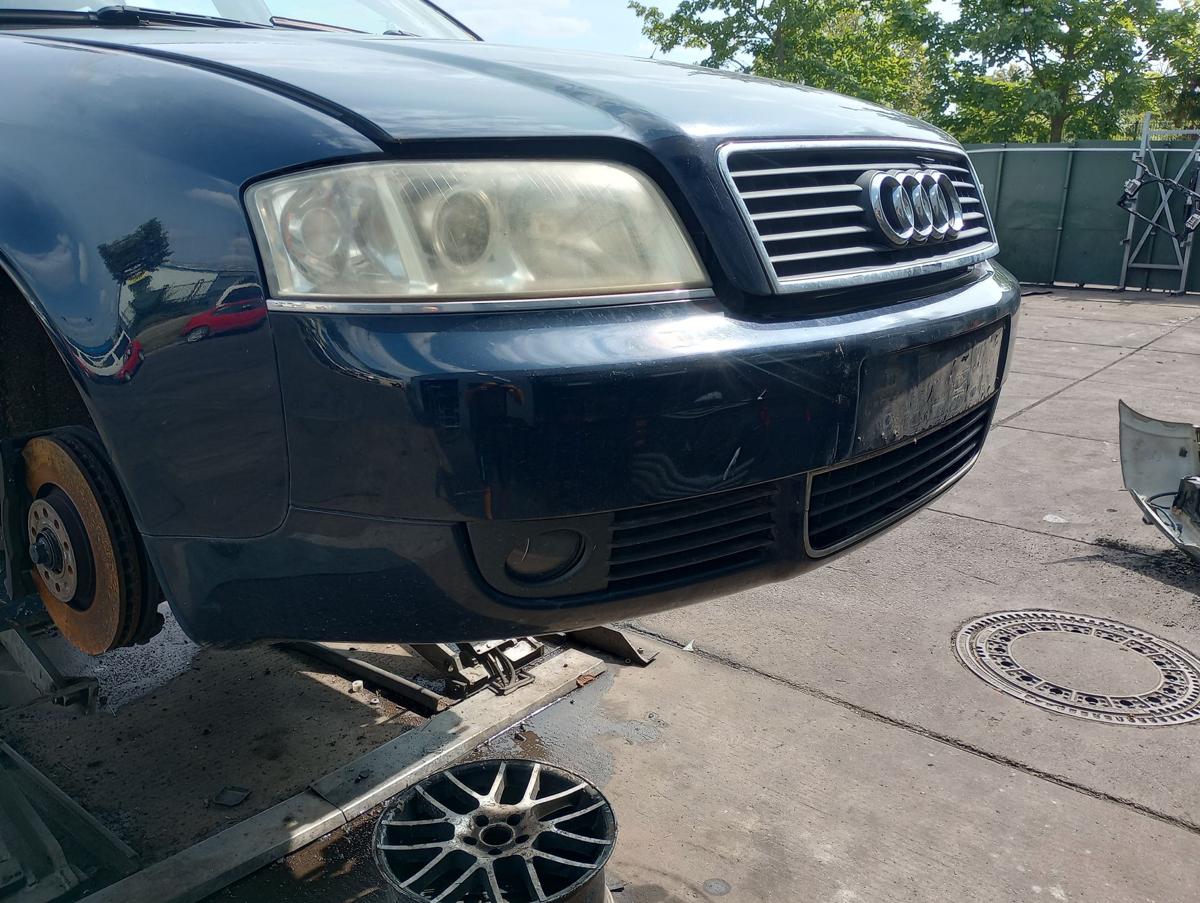 Audi A6 C5 Avant original Stoßstange Stoßfänger vorn NSW LZ5D Nachtblau Bj 2003