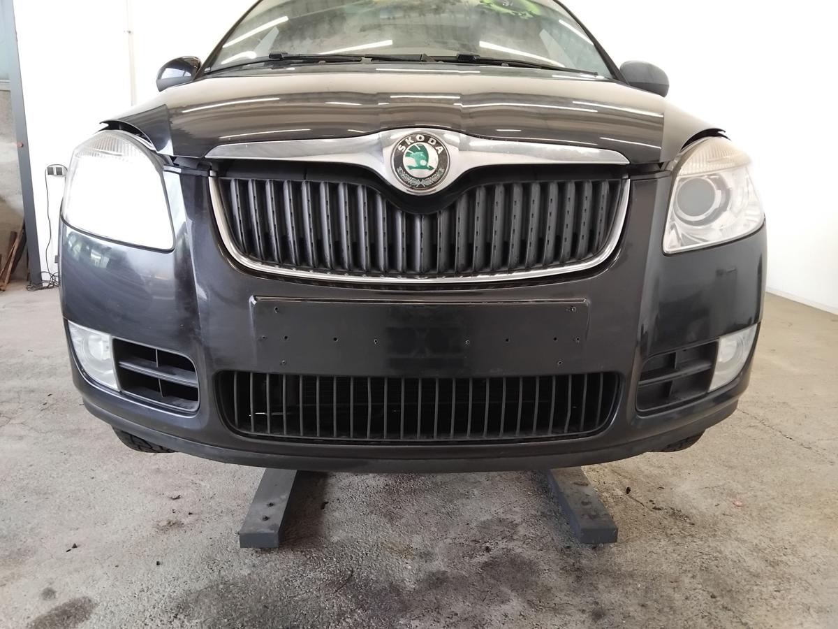 Skoda Roomster 5J original Sto&szlig;f&auml;nger Sto&szlig;stange vorn BJ2008 LF9R Blackmagicmetallic