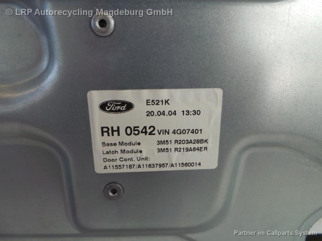 Ford C-MAX Bj.2004 Fensterheber vorne rechts Brose 3M51R219A64ER 3M51R20328BK