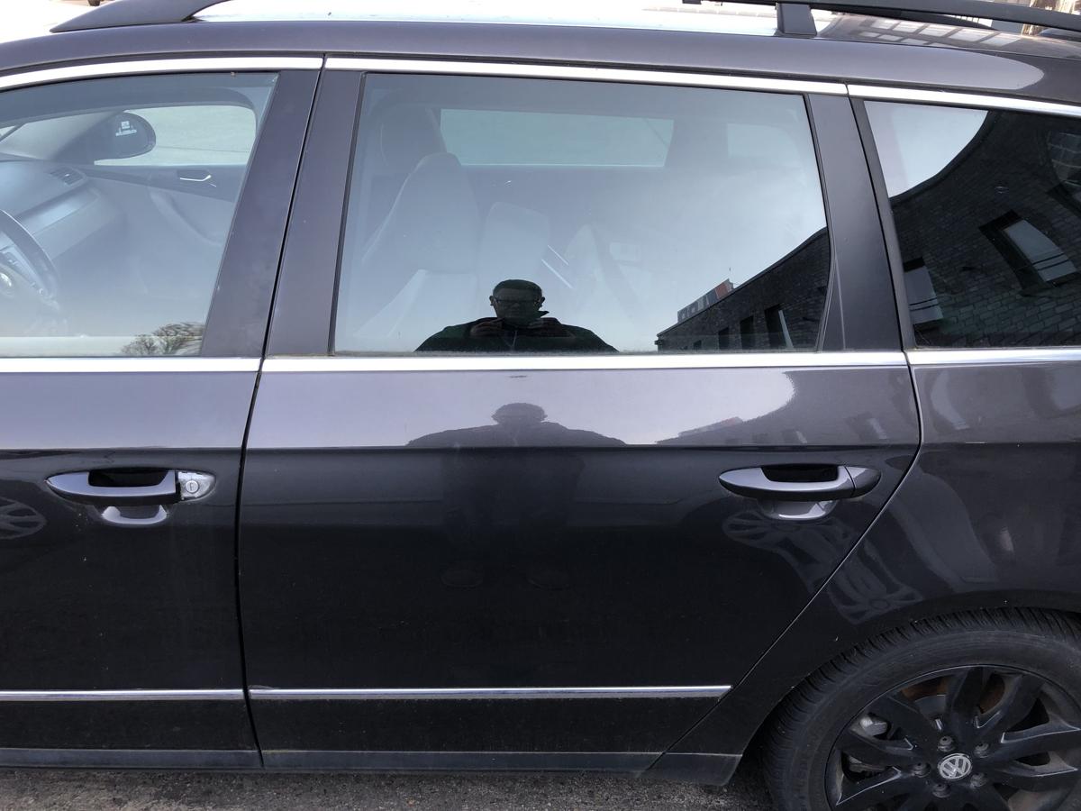 VW Passat 3C B6 Variant T&uuml;r hinten links Fondt&uuml;r im Rohbau LC8Z Moccabrown