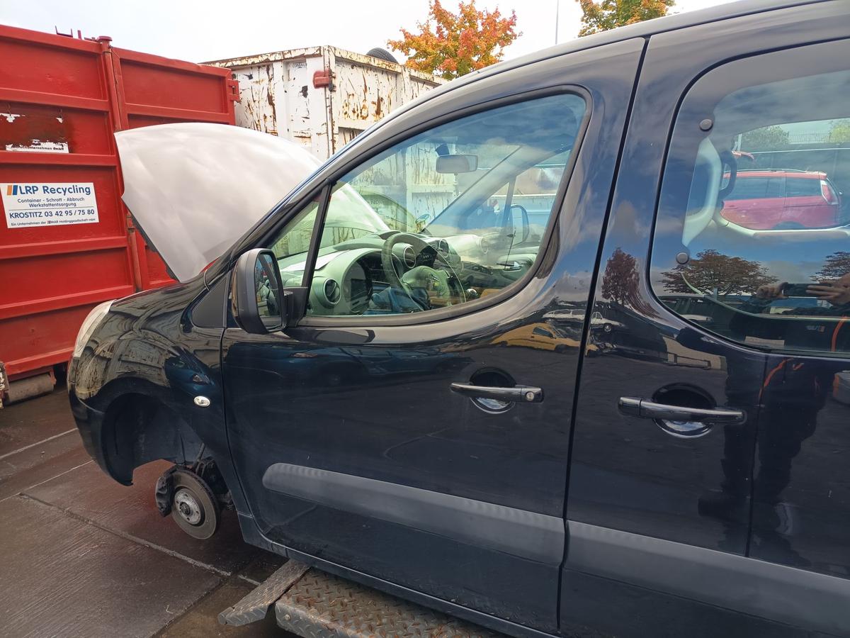 Citroen Berlingo II B9 orig Tür vorn links Fahrertür EXY Schwarz bis Bj 2012 Citroen Berlingo II B9 orig Tür vorn links Fahrertür EXY Schwarz bis Bj 2012