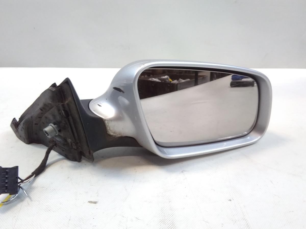 Audi A3 8L original Au&szlig;enspiegel rechts lichtsilber LY7W 3-T&uuml;rer Bj.2002