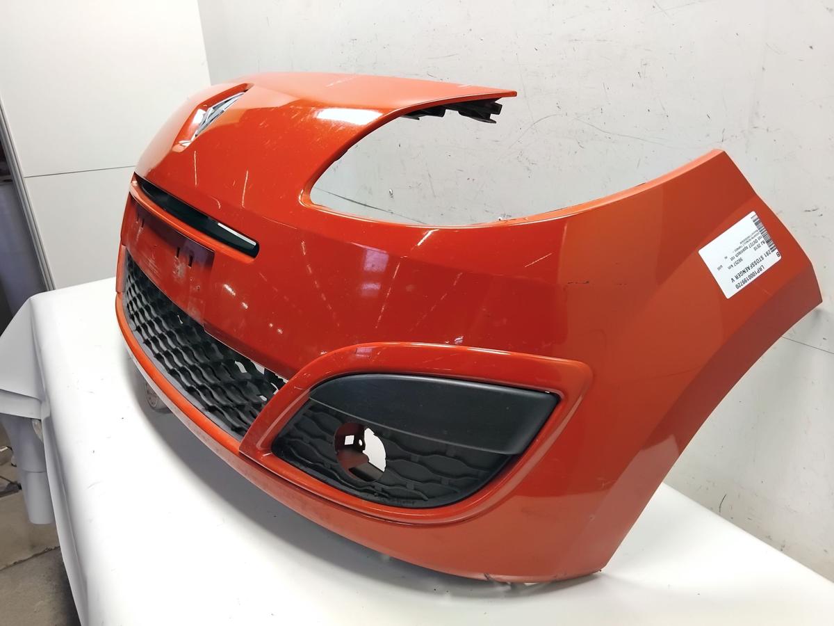 Renault Twingo 2 original Sto&szlig;f&auml;nger Sto&szlig;stange vorn rot OV727 Bj.2010