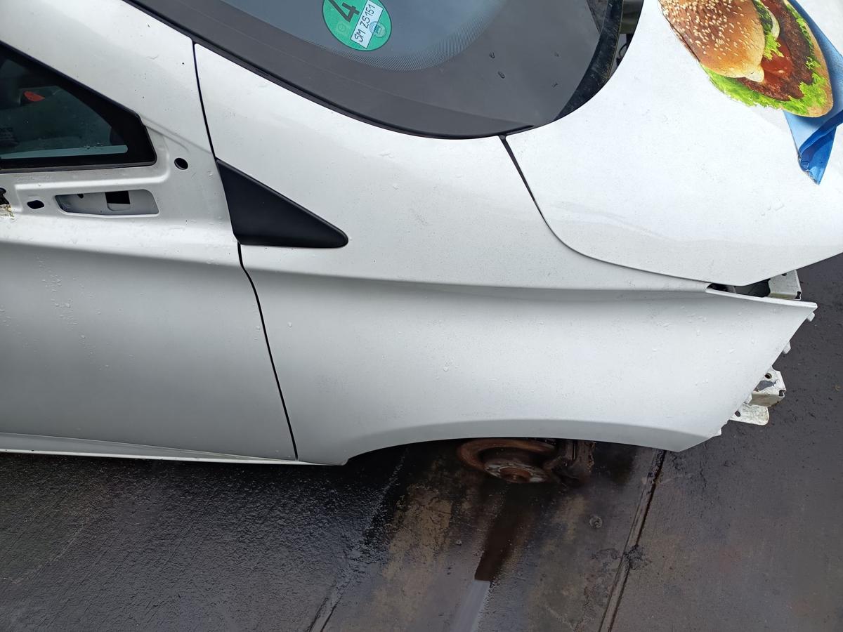 Renault Zoe original Kotfl&uuml;gel rechts OY369 Arktis Weiss Baujahr 2014