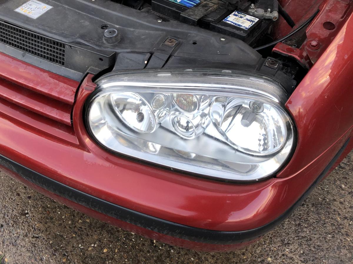 VW Golf 4 1J IV Scheinwerfer links Hauptscheinwerfer Valeo ohne Nebel