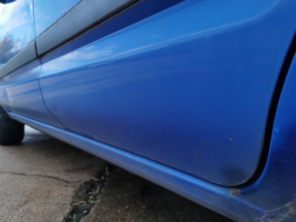Mitsubishi Space Star DG0 Tür Autotür Fondtür hinten links DELLE T26 Ionia Blue