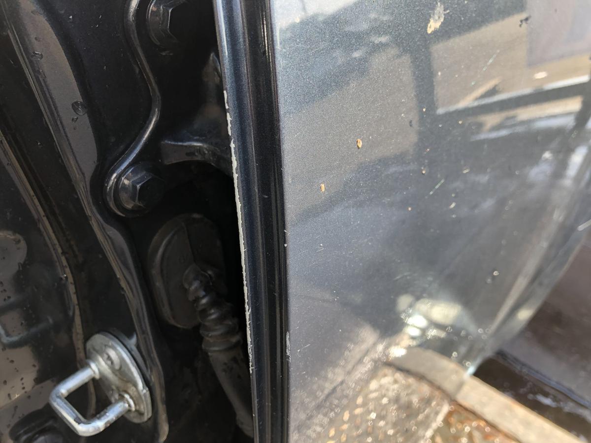 Mitsubishi Colt Z30 original Tür hinten links Fond U05 Quarzgrau Bj 2009