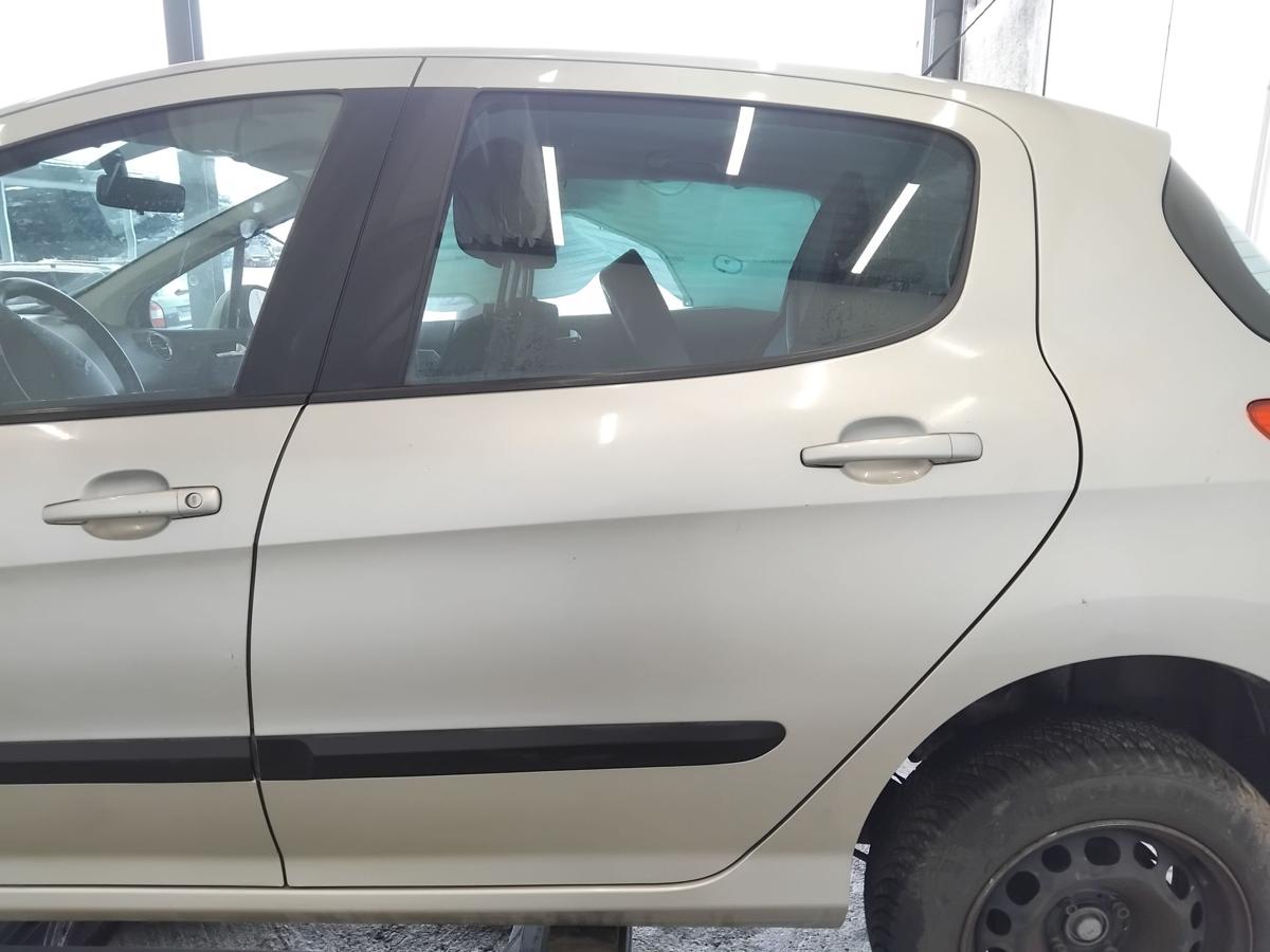 Peugeot 308 I original T&uuml;r hinten links aschgraumetallic ETS BJ2009 5-t&uuml;rig
