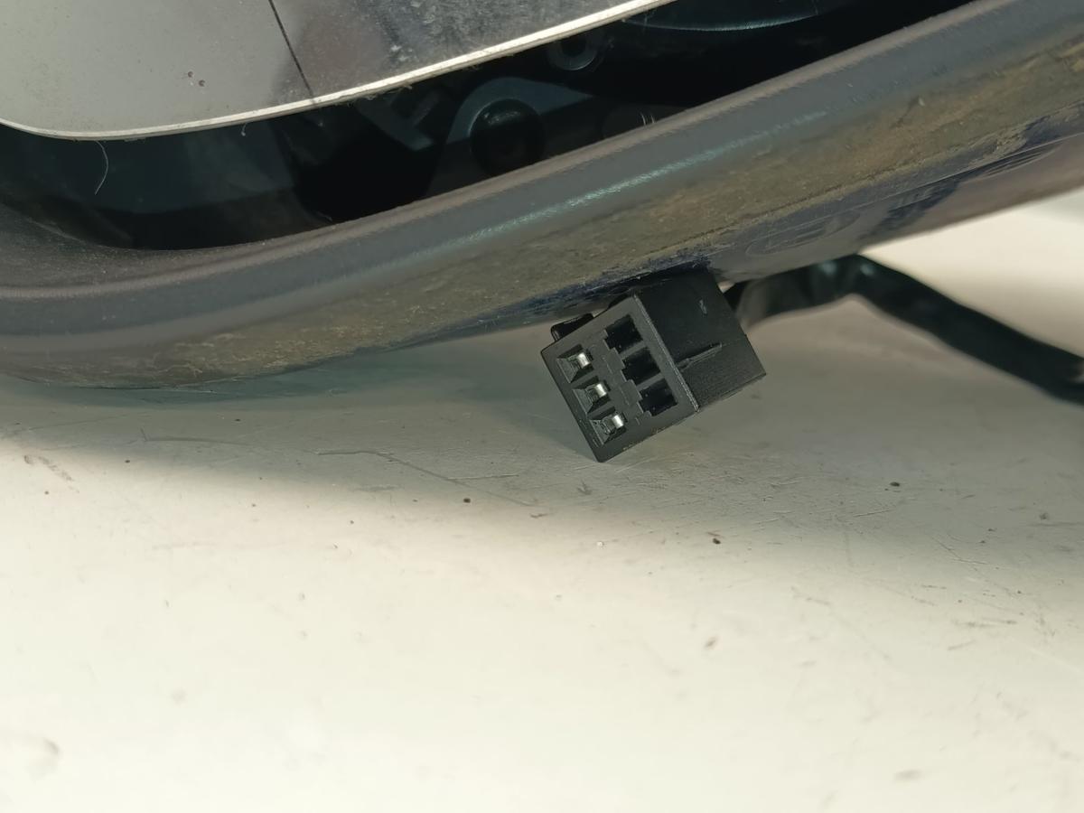 Opel Corsa D orig elekt Au&szlig;enspiegel links Fahrerseite Z20Z Royalblau Bj 2011