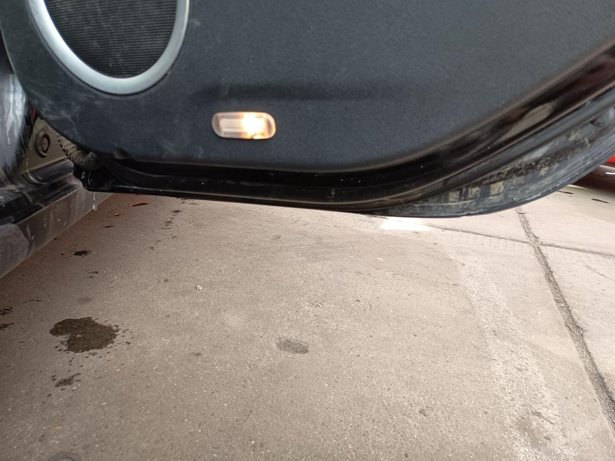 Renault Grand Scenic 3 original T&uuml;r hinten rechts Fond 676 Perlschwarz Bj 2009