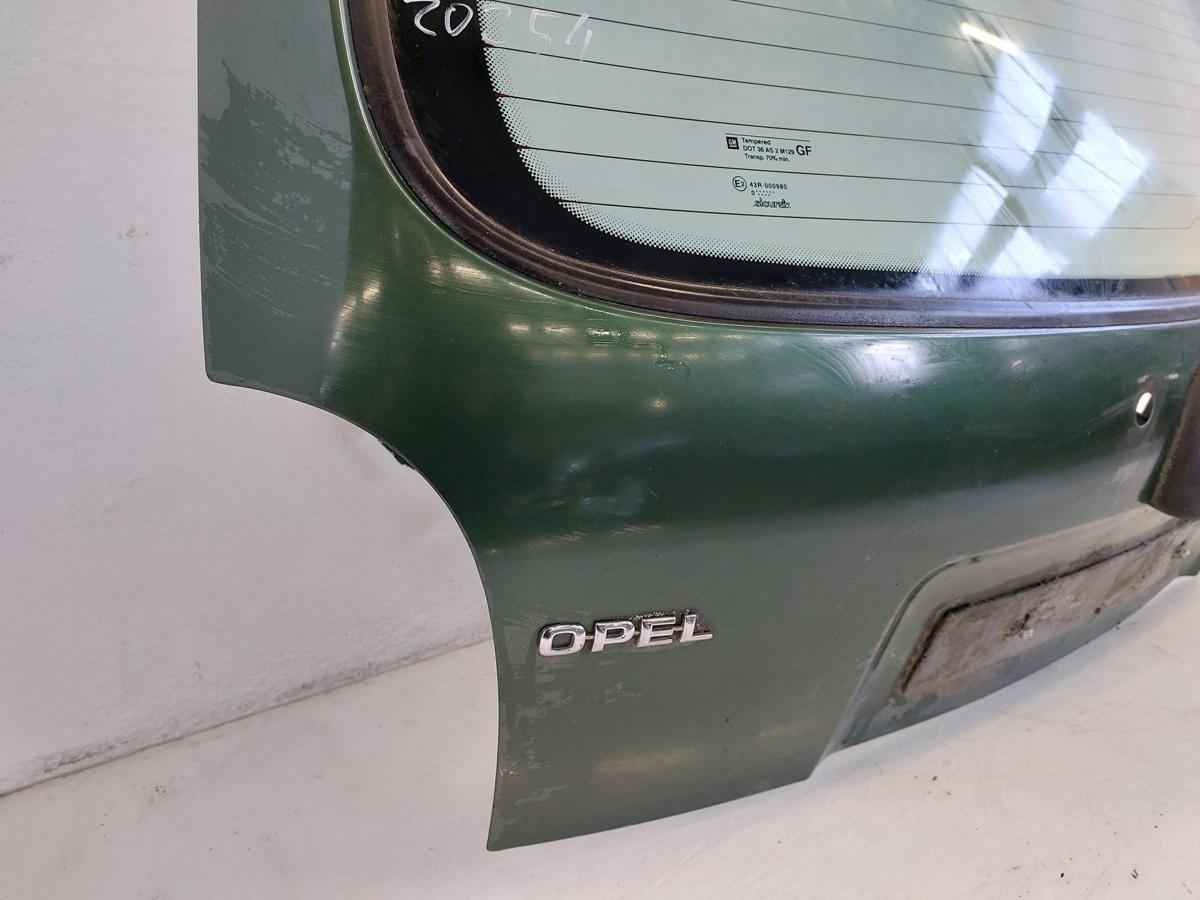 Opel Corsa B Heckklappe Klappe Deckel hinten Kofferklappe 42L Zypressengr&uuml;n 3trg