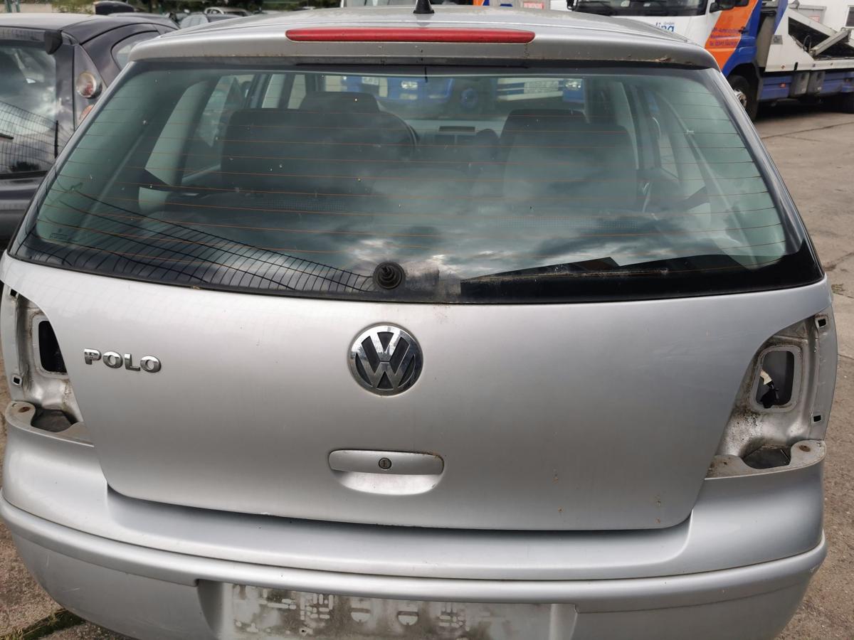 VW Polo 9N1 Heckklappe Klappe Deckel hinten mit Scheibe LA7W Reflexsilber Rohbau