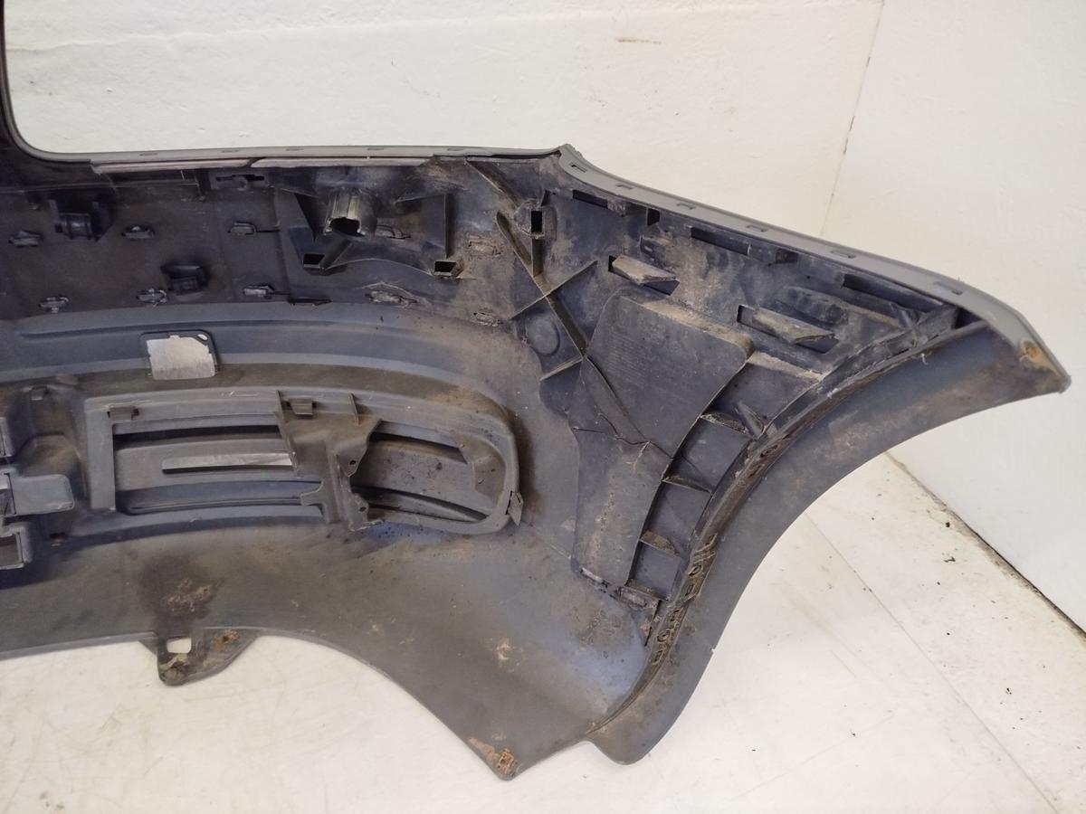 VW Caddy 2K Stossstange Stossf&auml;nger Bumper vorn unlackiert grau