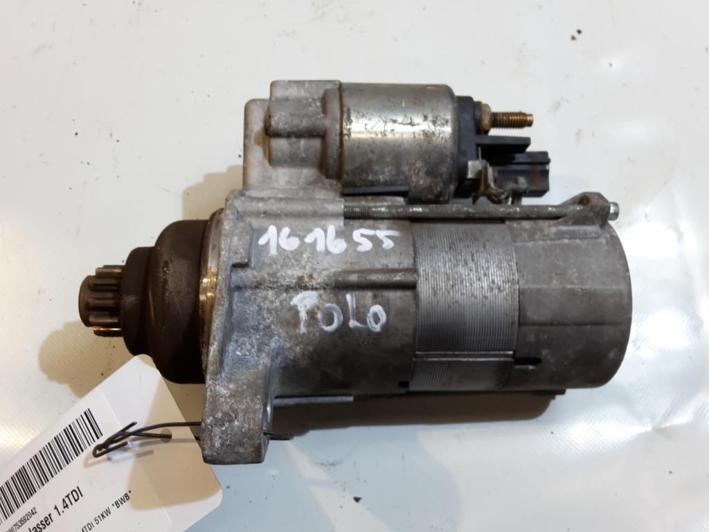 VW Polo 9n3 BJ 2007 Anlasser Starter 1.4TDI 51KW 02Z911023H Valeo