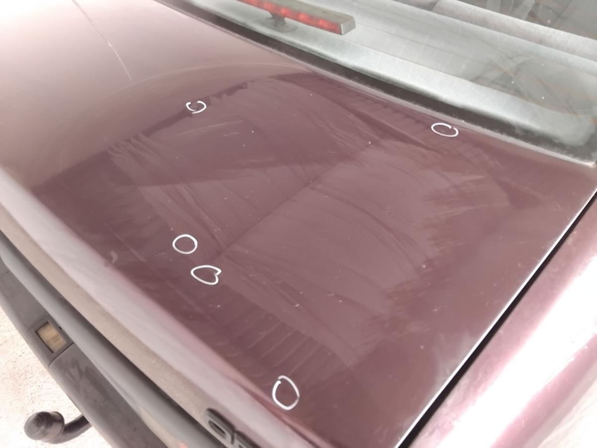 Opel Vectra A Heckklappe 4-türig Limousine Facelift BJ1994 69L riojarot