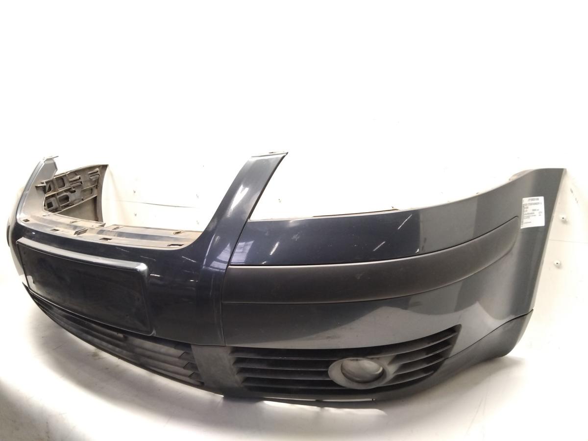 VW Passat 3BG original Stossf&auml;nger Sto&szlig;stange vorn anthrazitblau LC7V BJ2001