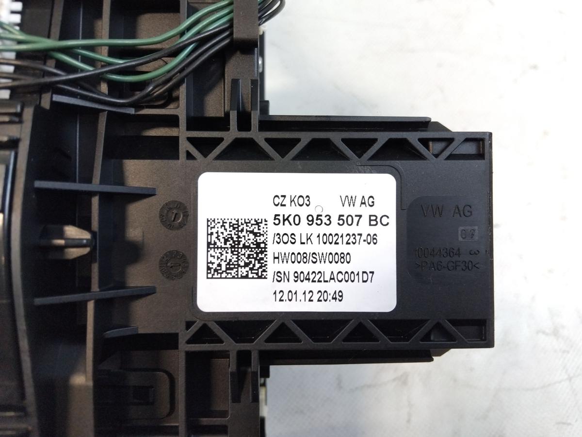 VW Golf 6 original Kombischalter mit Tempomatfunktion und Schleifring Bj.2012