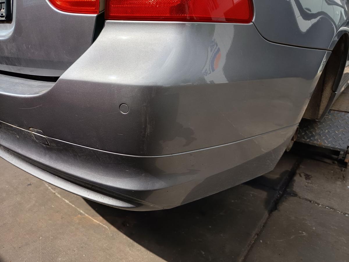 BMW 3er E91 original Sto&szlig;stange hinten A52 Spacegrau Facelift Baujahr 2009