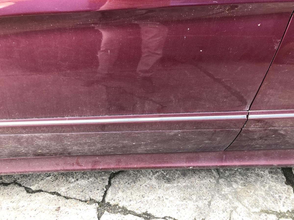 Mercedes B Klasse W245 T&uuml;r vorn links Fahrert&uuml;r Anrostungen 597 Saturnrotmet.
