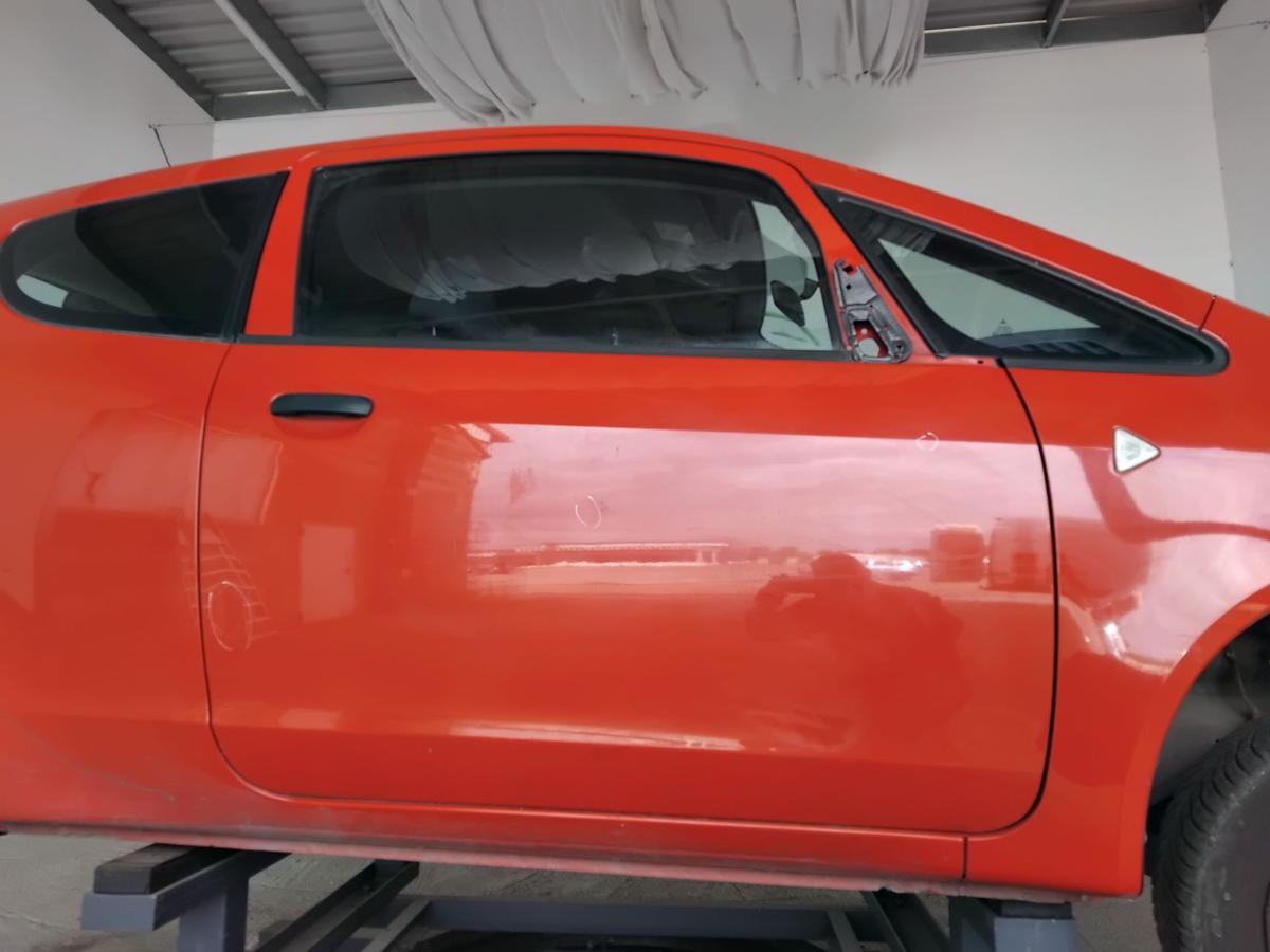 Mitsubishi Colt Z30 Facelift Tür vorn rechts Beifahrertür 3türig BJ2009 P04 Amazonrot