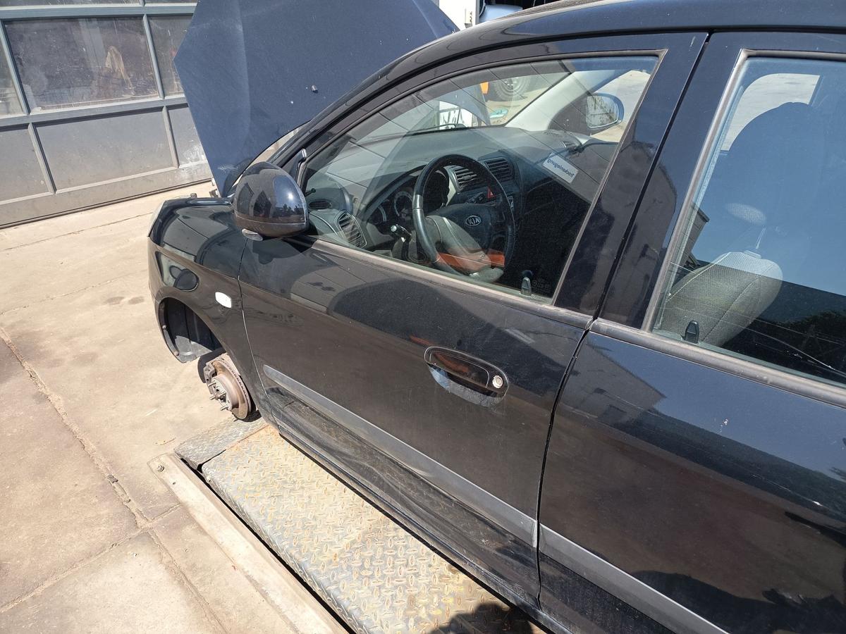Kia Picanto BA original T&uuml;r vorne links Galaxy Black Baujahr 2009