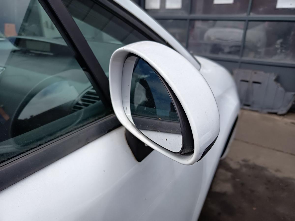 Citroen C4 original Aussenspiegel rechts elektrisch EWP Schneeweiß Bj 2008