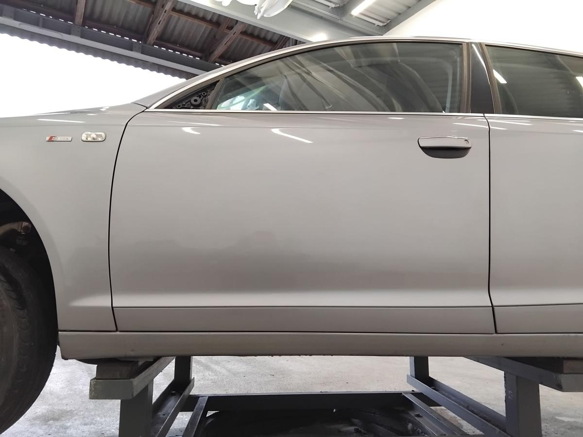 Audi A6 4F T&uuml;r vorn links Fahrert&uuml;r LY7H Akoyasilbermetallic BJ2006