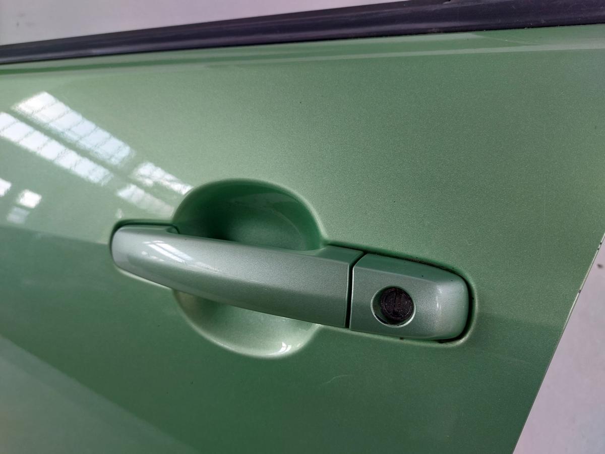 Opel Agila B Typ FXB T&uuml;r vorn links Fahrert&uuml;r hellgr&uuml;n unbekannt Autot&uuml;r