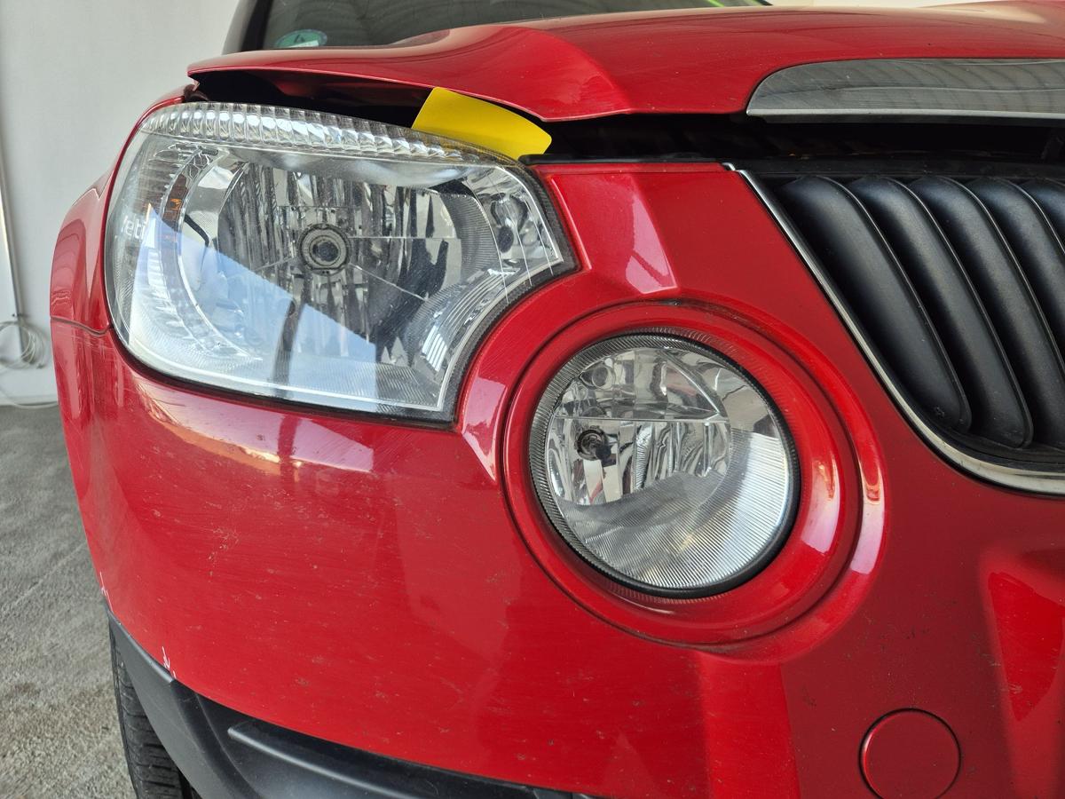 Skoda Yeti 5L orig.Scheinwerfer rechts mit Nebelscheinwerfer u LWR BJ2010 Halogen