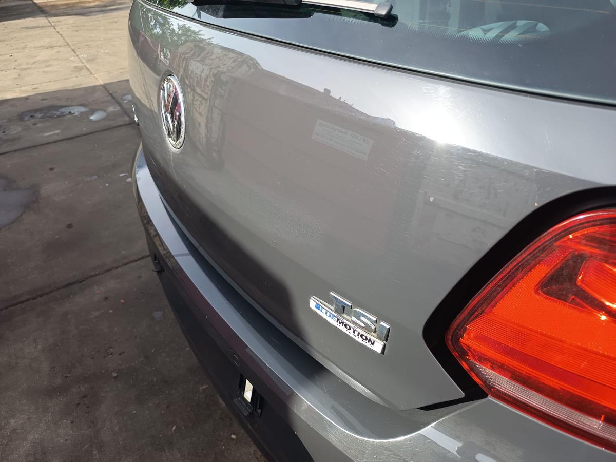 VW Polo V 6C original Heckklappe mit Scheibe Rohbau I7F Uranograu Bj 2014