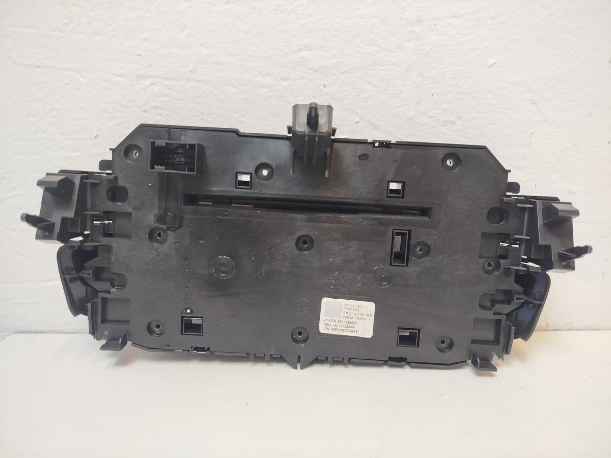 Peugeot 308 SW T9 Tasterleiste Bedienteil Scheibenheizung Tasterleiste