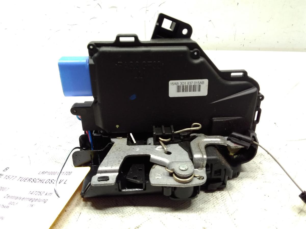 VW Golf 5 1K original Türschloß vorn links mit Zentralverriegelung BJ2007