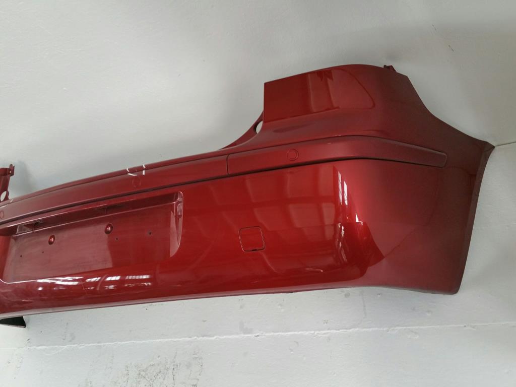 Stoßfänger hinten PDC Fliessheck TEB76 Rouge de Feu Renault Laguna II 2 Facelift