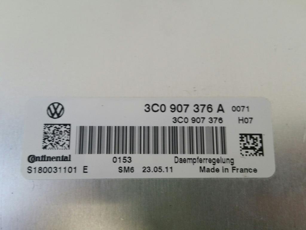 VW Passat 3C B7 ab10 Steuerger&auml;t D&auml;mpferkontrolle 3C0907376A