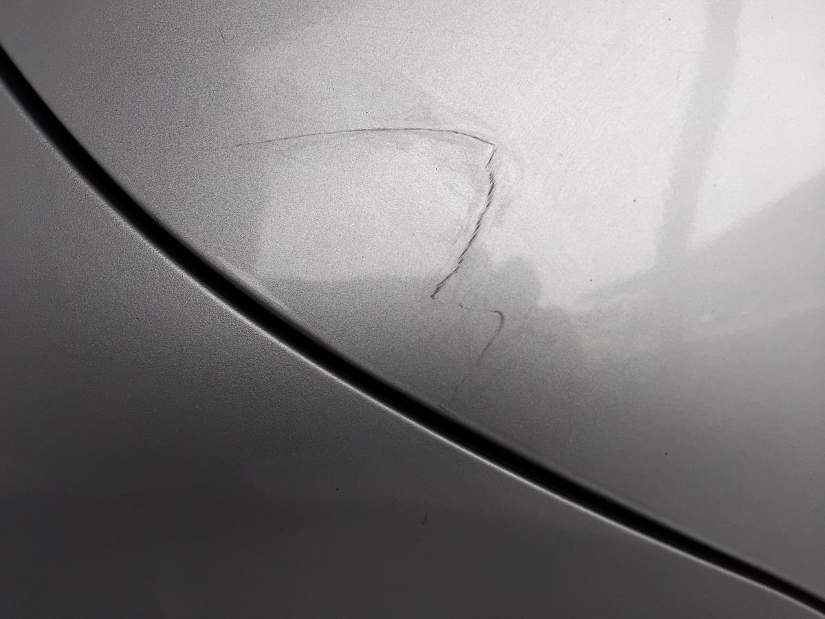 Kia Cerato FE T&uuml;r hinten rechts 6C clear silver 5-t&uuml;rig Steilheck BJ2008