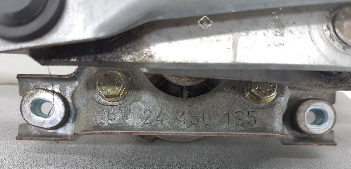 Opel Zafira A Wischergestänge mit Motor 24450195 404496 Bj2001