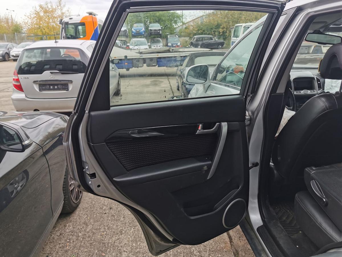 Chevrolet Captiva KLAC Tür Autotür Rohbautür hinten links GAN Ice Silver met