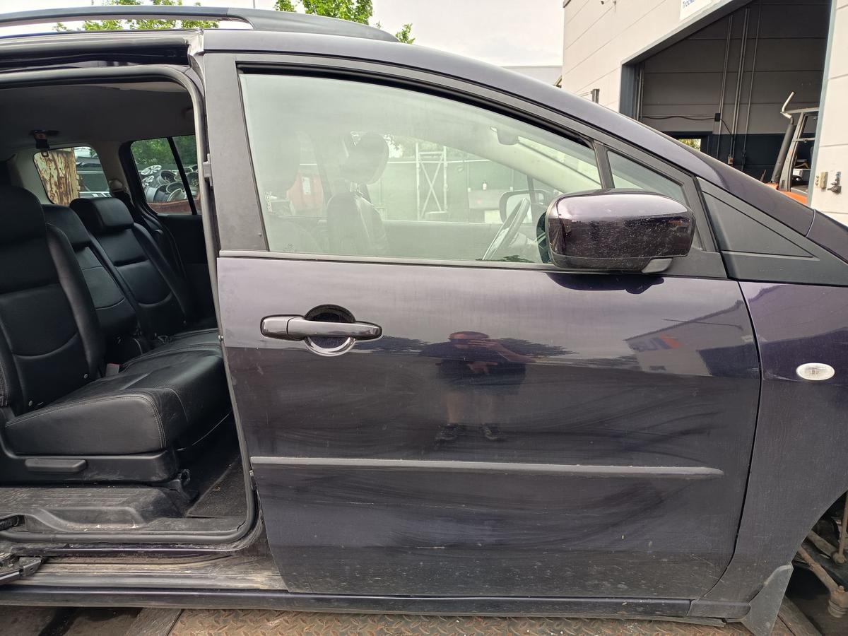 Mazda 5 CR1 original T&uuml;r Roht&uuml;r vorne rechts violett Baujahr 2009