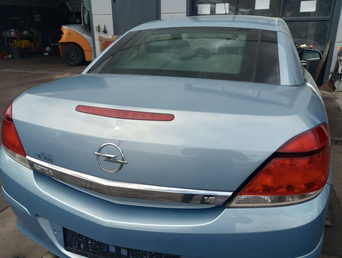 Opel Astra H TwinTop orig Heckklappe Cabrio Kofferraumdeckel Z21C Aeroblau Bj 08