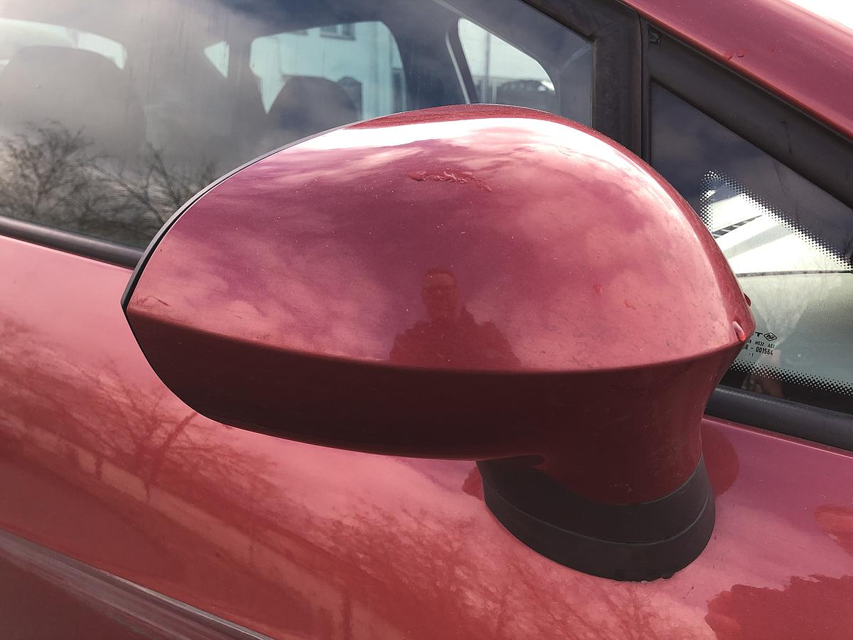 Seat Ibiza 6J Aussenspiegel rechts elektrisch LS3Z Rojo Dakota Rückspiegel  - LRP Autorecycling