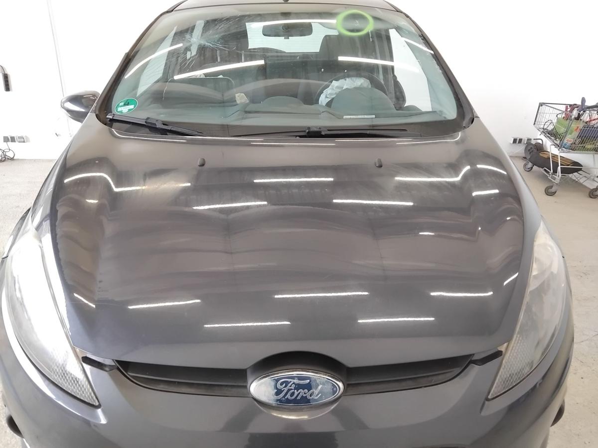 Ford Fiesta JA8 original Motorhaube Deckel vorn Royal-Grau Metallic BJ2009
