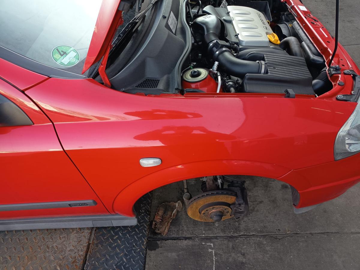 Opel Astra G original Kotfl&uuml;gel rechts Y547 Magmarot Baujahr 1998