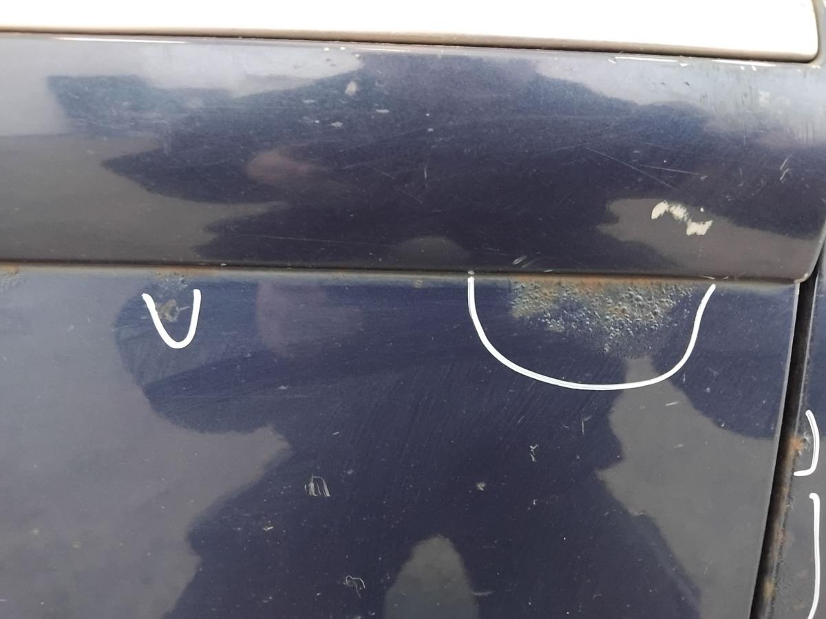 Kia Carens II T&uuml;r vorn links Fahrert&uuml;r 1C Imperial Blue Metallic BJ2002