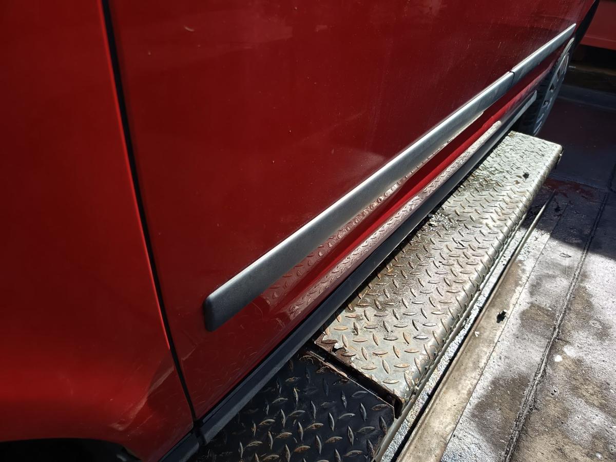 VW Sharan 7M original T&uuml;r vorn links Fahrer Rohbau K3A Paprikarot Bj 2005