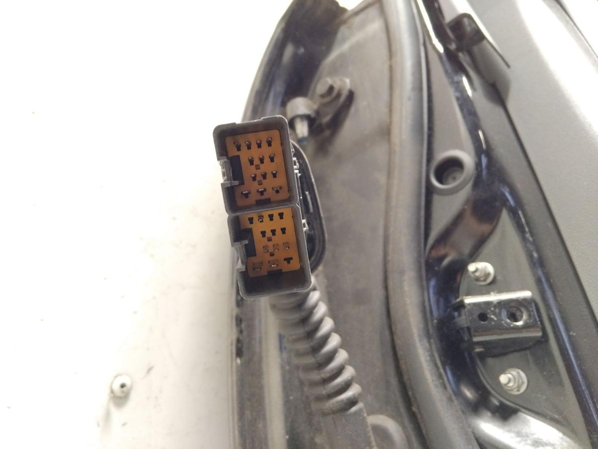 Ford Focus 2 DA3 Facelift T&uuml;r vorn rechts Beifahrert&uuml;r 3-T&uuml;rer BJ2008 Panther-Schwarz Metallic